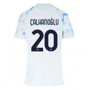 Inter Milan Hakan Calhanoglu #20 Segunda Equipación Mujer 2025-26 Manga Corta